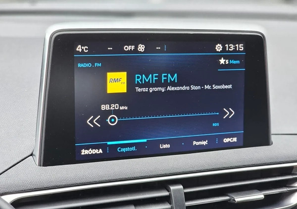 Peugeot 5008 cena 63500 przebieg: 98716, rok produkcji 2018 z Lipsk małe 781